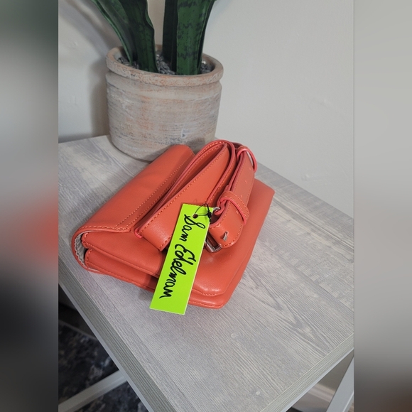 SAM EDELMAN Orange Cross Body Purse Bag - Picture 2 of 3